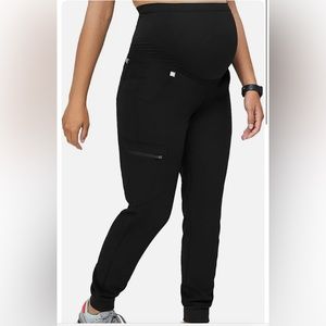 Figs Zamora Maternity Jogger Scrub Pants PO 1902 Sz M
